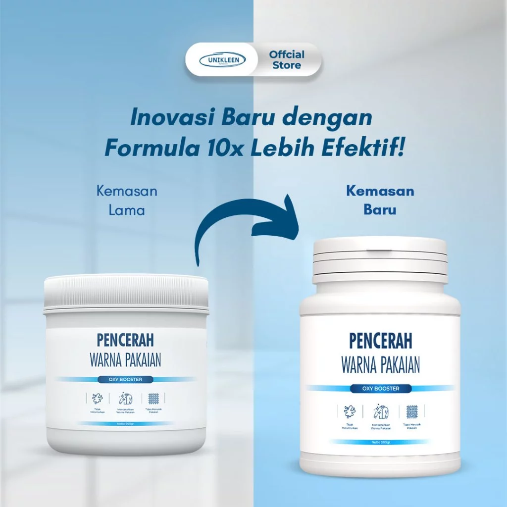 Unikleen OXY booster PENCERAH WARNA PAKAIAN/CELANA - Gambar 3