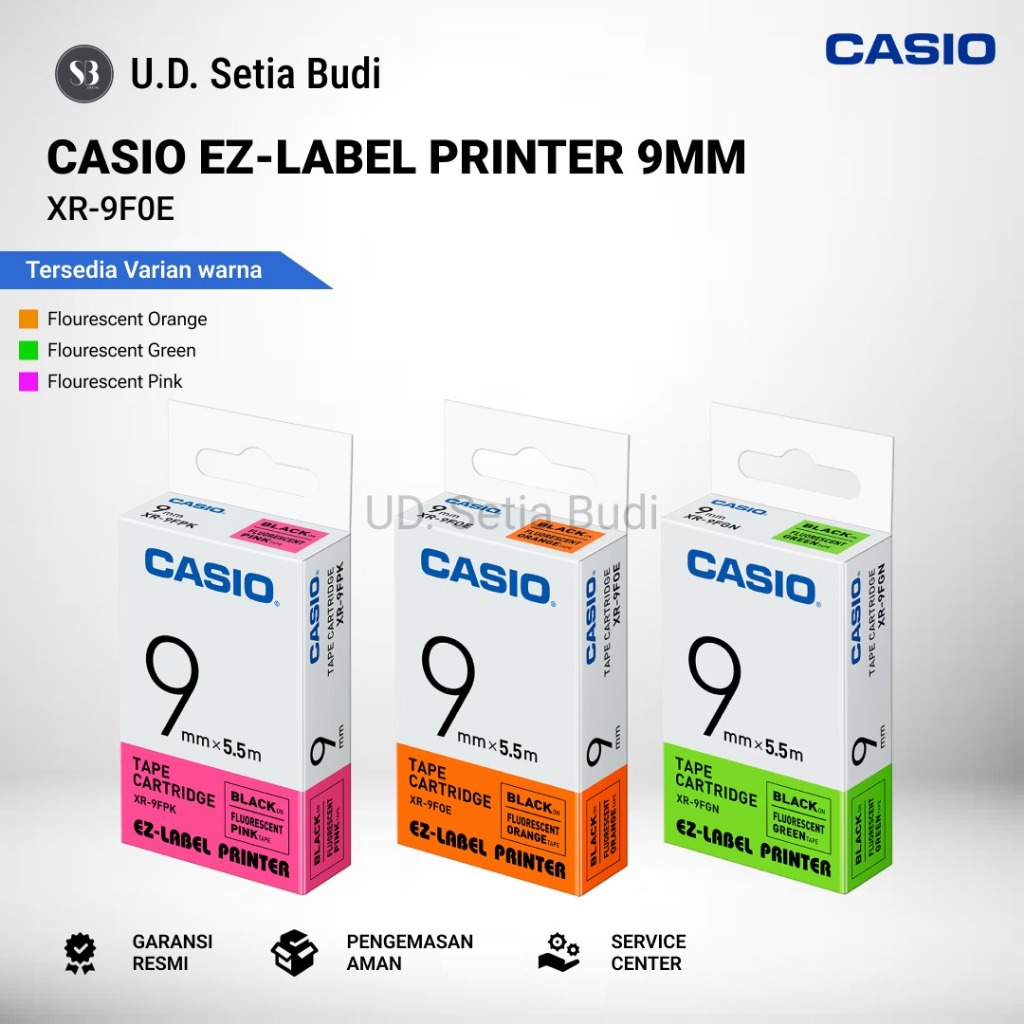 CASIO EZ Printer Label-Fluorescent Label Variant | Shopee Singapore