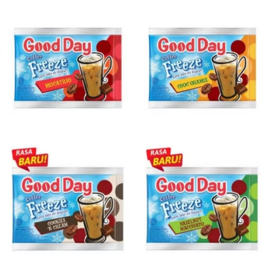 KOPI Good day FREEZE Mocafrio all variant 30g RENCENG ( ISI 10 ) - Gambar 3