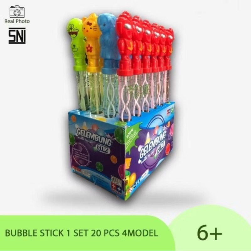 Mainan Balon Gelembung Air Karakter Balon Buble - Gambar 2