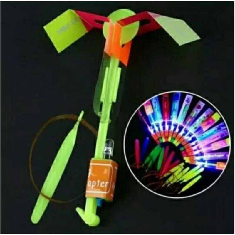 Mainan Slepet Led Mainan Kincir Angin Led - Gambar 2