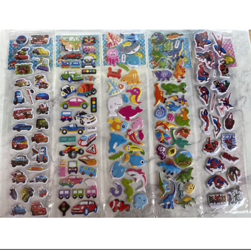 Sticker Anak Karakter Kantur Mainan Edukasi - Gambar 2