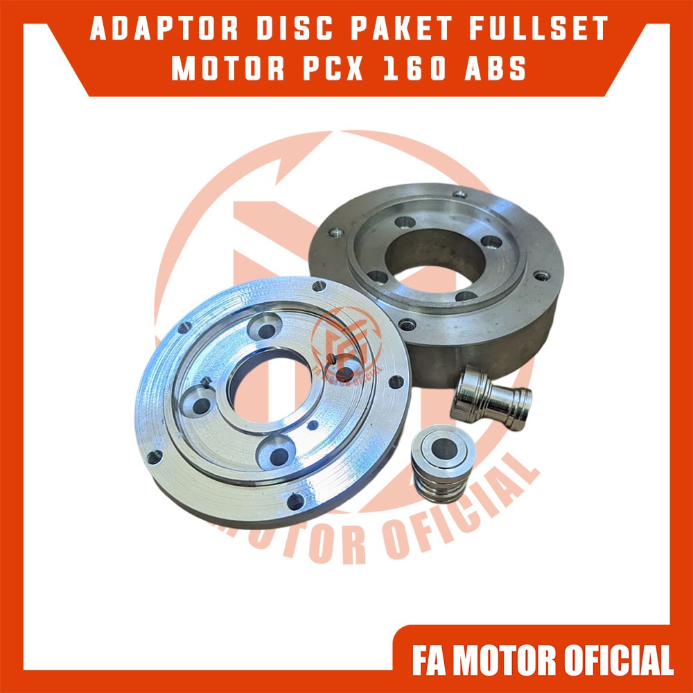 Plendes Fullset Disc Adapter Front Rear PCX 160 ABS | Shopee Singapore