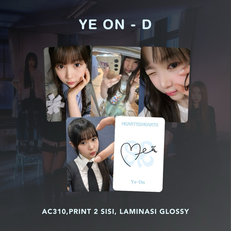 Set] HEARTS2HEARTS H2H 'THE CHASE' ERA Unofficial Photocard Set