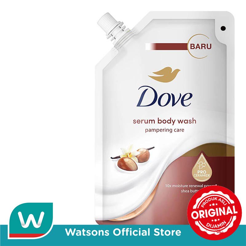 Dove Body Wash Pampering Care Pouch 400ml - Gambar 3