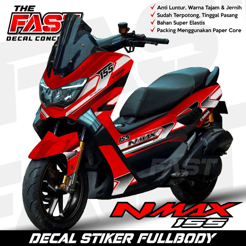 Decal Sticker Yamaha Nmax 155 Old Fullbody 2015-2019 Decal sticker nmax ...