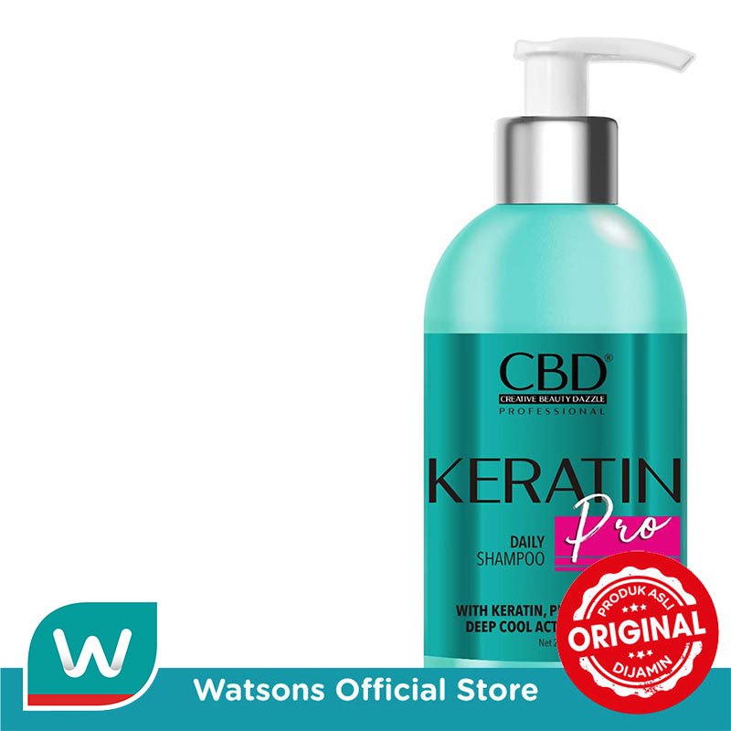 CBD Keratin Pro Daily Shampoo 250ml - Gambar 3