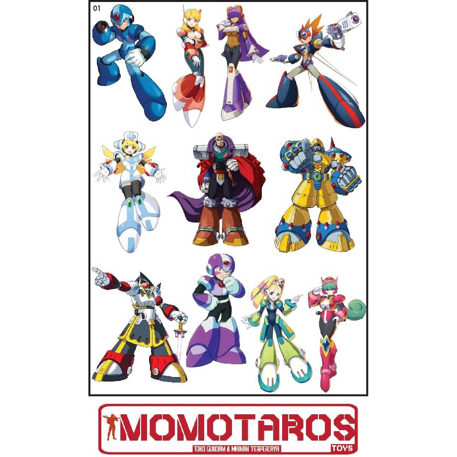 Megaman X Sticker 1 pc | Shopee Singapore