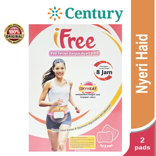 IFREE Pad Terapi Hangat Nyeri Haid Isi 2 Pad / Heat Pad Menstrual / PERAWATAN WANITA