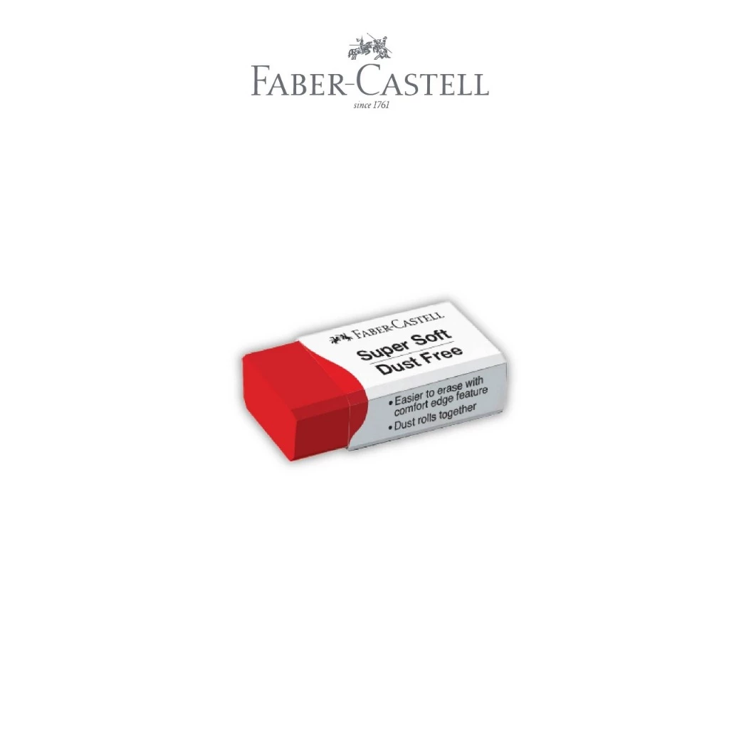 Faber-castell Penghapus Dust Free Eraser Small Red