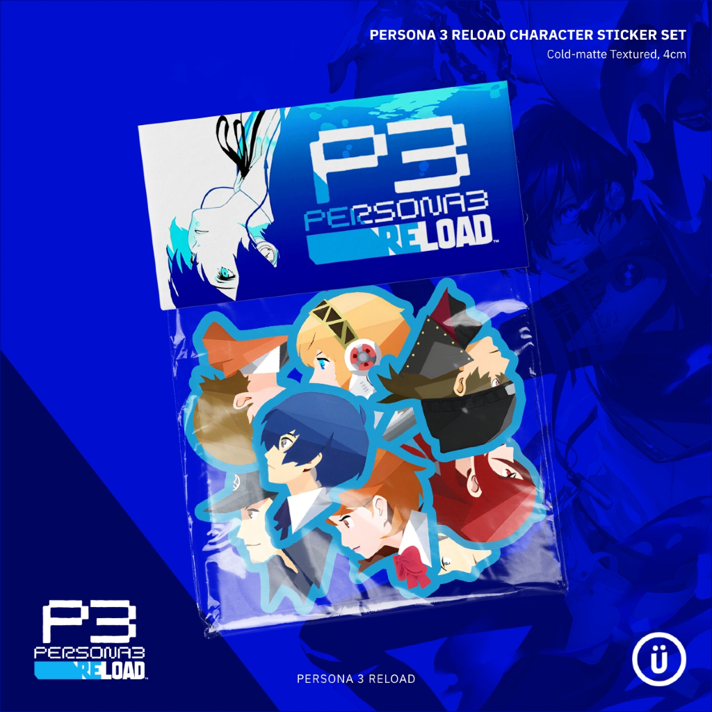Persona 3 Reload - Character Battle Icons Sticker Set (Fanmade ...