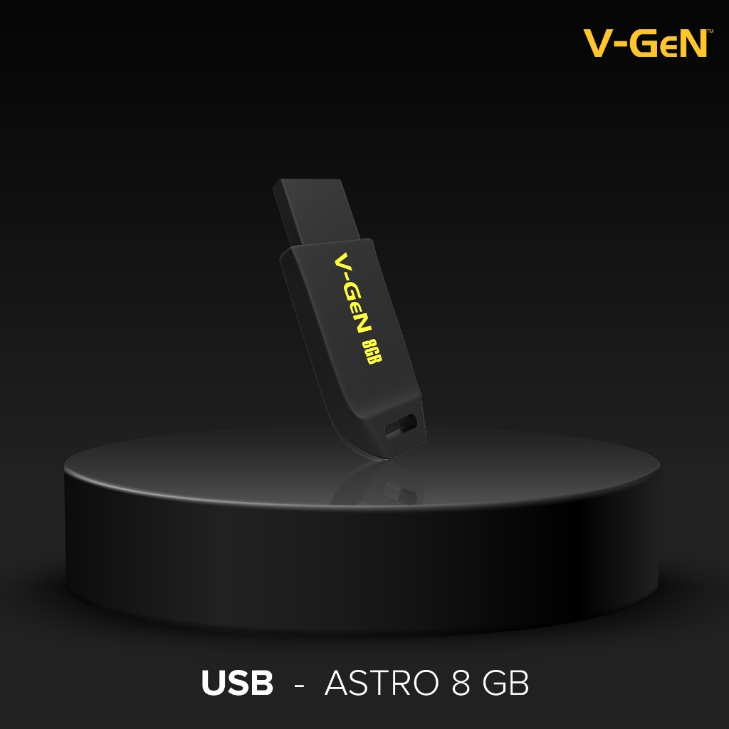 V-GEN USB Flashdisk 8GB Astro VGEN Flash Disk 8 GB Flash Drive - Gambar 2