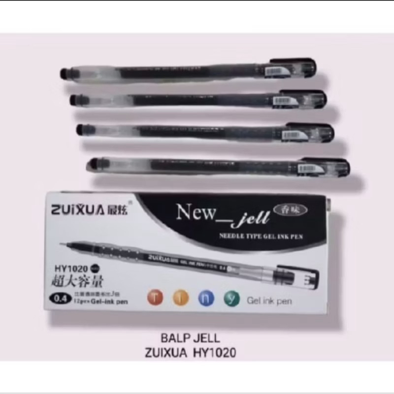 Pulpen New jell Zuixua Alat Tulis Sekolah Dan Kantor