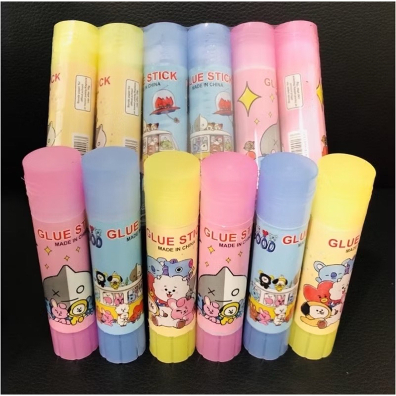 Glue Stick Lem Perekat Kertas Karakter Lucu - Gambar 3