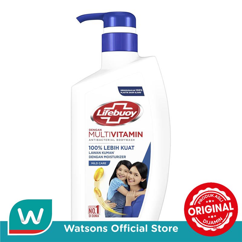 Lifebuoy Sabun Mandi Cair Mild Care 500ml - Gambar 2