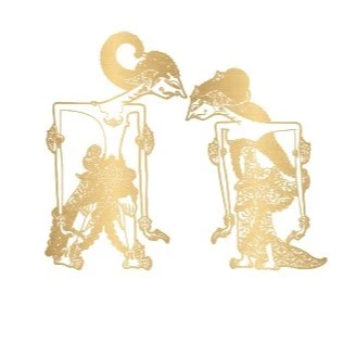Akrilik Mirror Gold Silver Rosegold Wayang Rama Shinta