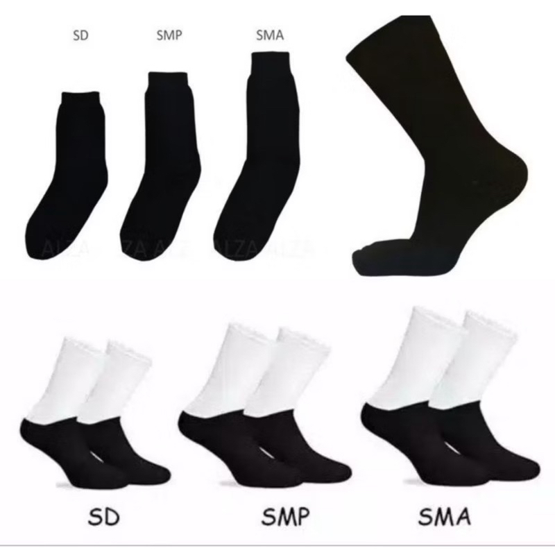 Kaos Kaki SD SMP SMA Nyaman Dan Lembut - Gambar 2