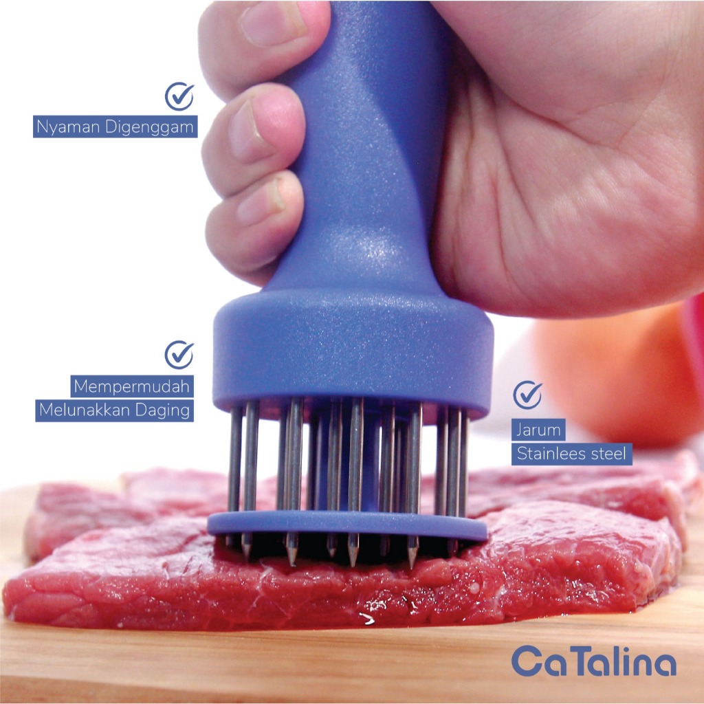 Alat Pengempuk Daging Meat Tenderizer - Gambar 3
