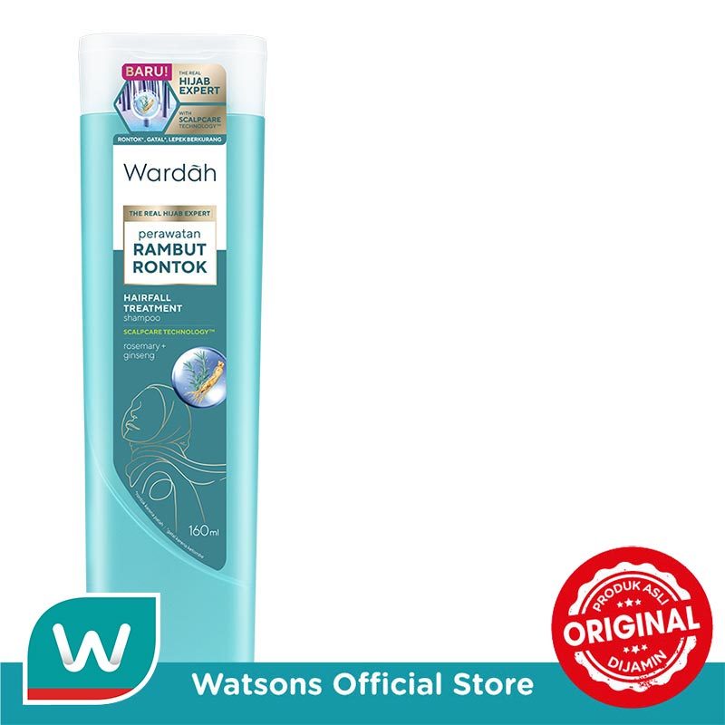 Wardah Hairfall Treatment Shampoo 160ml - Gambar 2