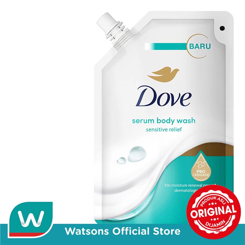 Dove Body Wash Sensitive Relief Pouch 400ml - Gambar 3