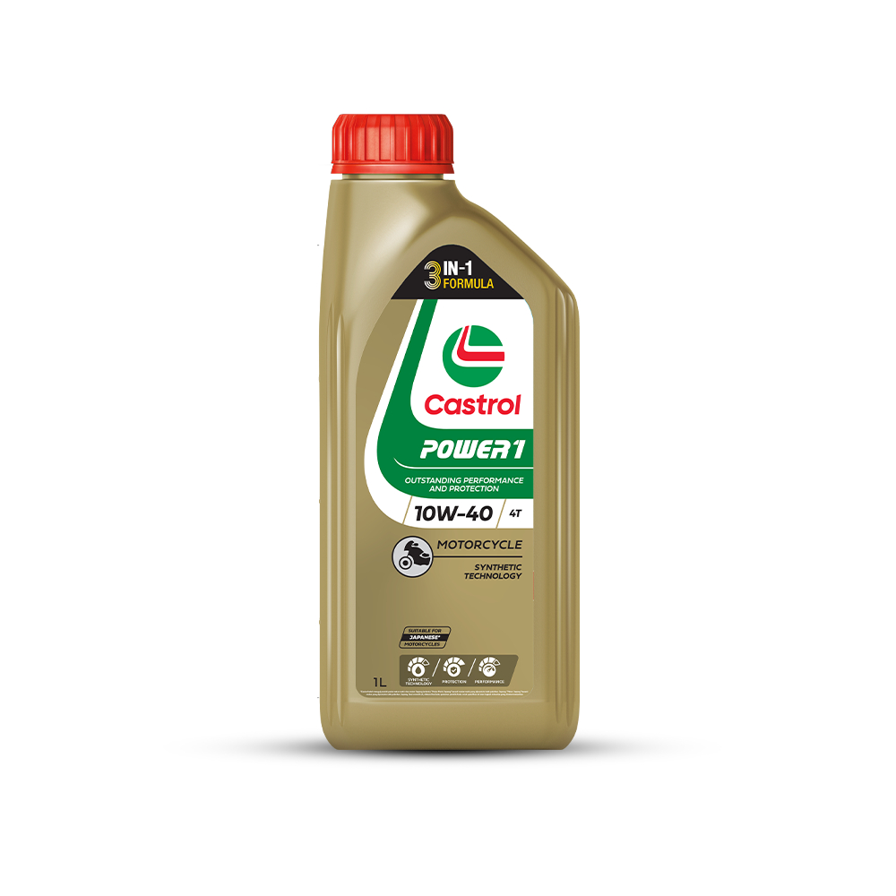 Oli Mesin Motor Castrol POWER1 4T 10W-40 (1L) - Gambar 3
