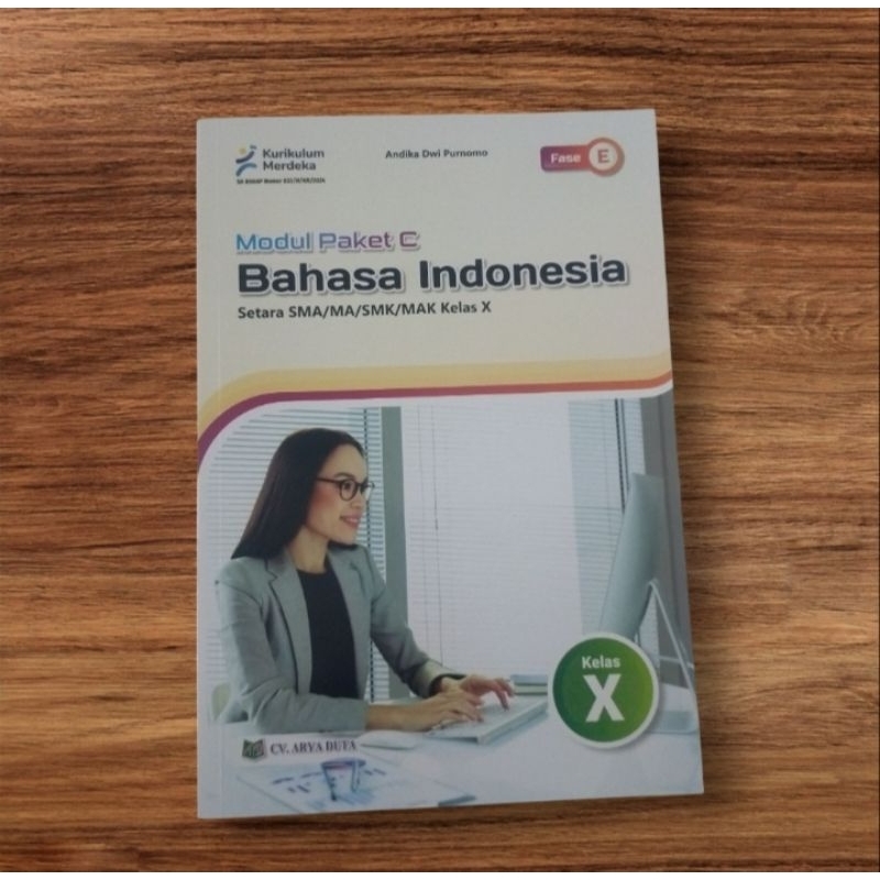 Packet C module textbook equivalent to SMA Indonesian independent ...