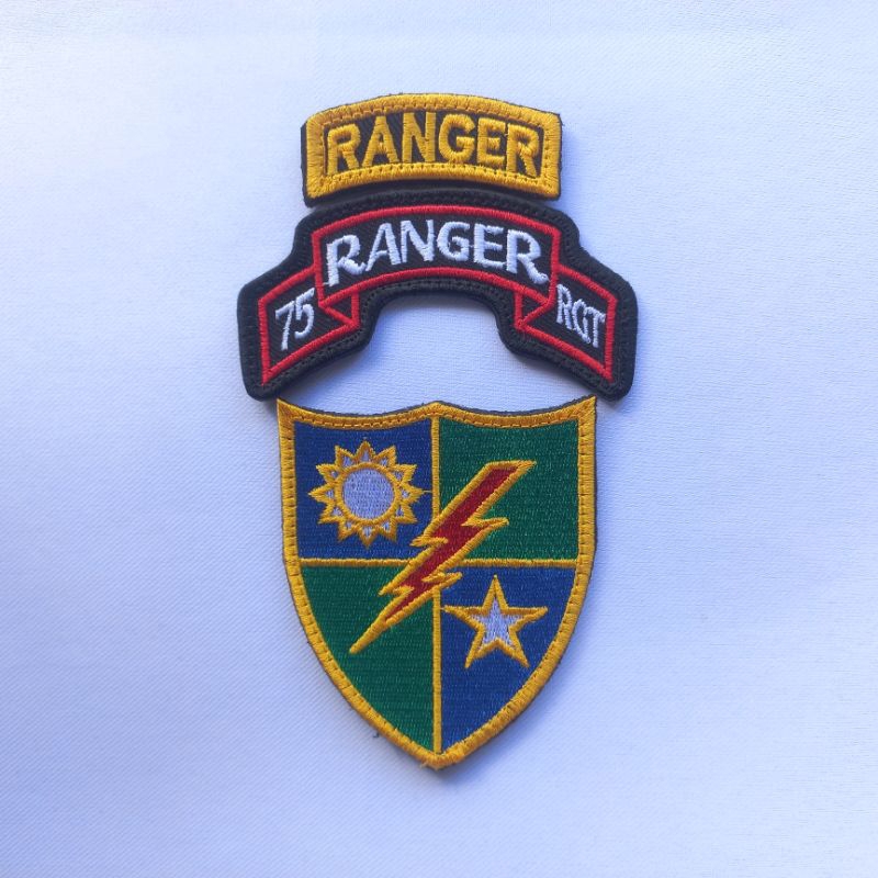 75 Ranger Regiments | US Army | Embroidered patch | Shopee Singapore