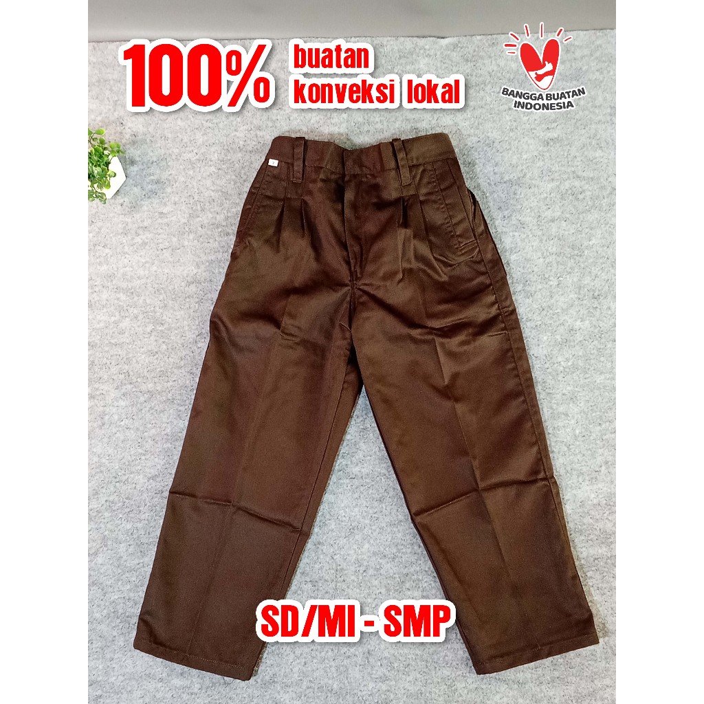SD MI SMP Scout Uniform SD MI SMP Scout Pants Trousers | Shopee Singapore