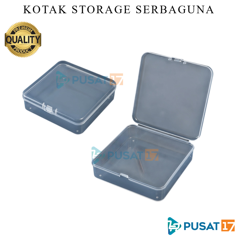 PUSAT17 KOTAK STORAGE KECIL ISI 5 PCS TEMPAT PERHIASAN ANTING KALUNG TEMPAT OBAT KOTAK OBAT MINI PLASTIK SERBAGUNA BOX CONTAINER UNTUK JEWELLERY MINI BOX