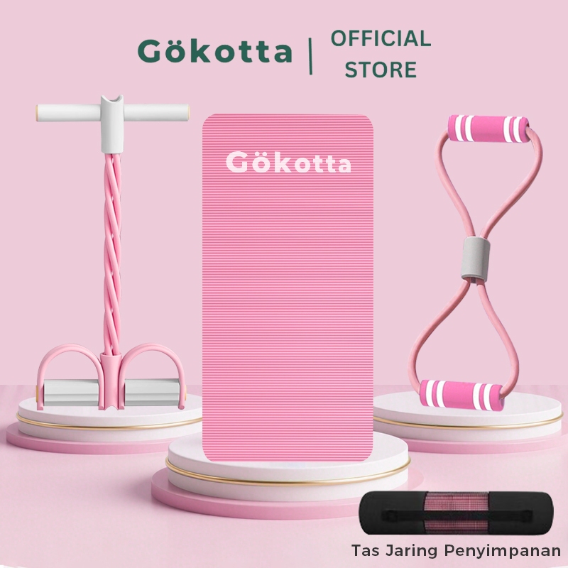 Gokotta Paket Yoga Lengkap Anti-Slip Anti-Air