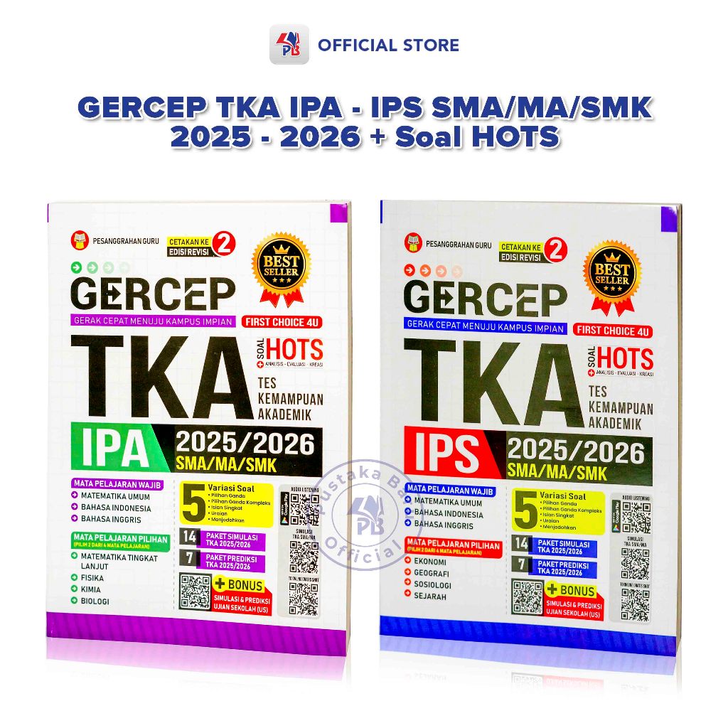 TKA SMA Book / Gercep TKA (Academic Ability Test) Science and Social ...