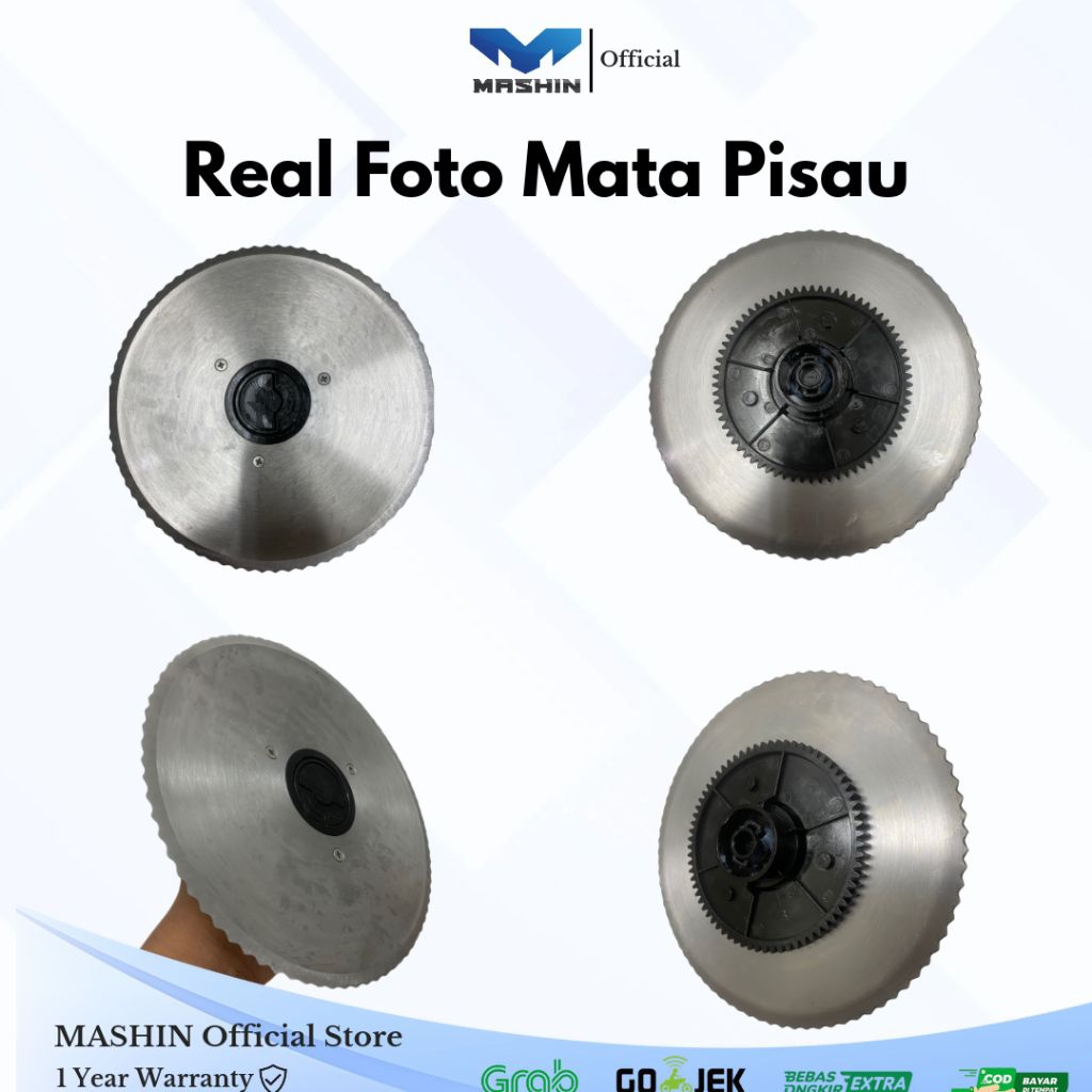 Mashin - Mata Pisau Pengiris Daging/Meat Slicer Knife - Gambar 2