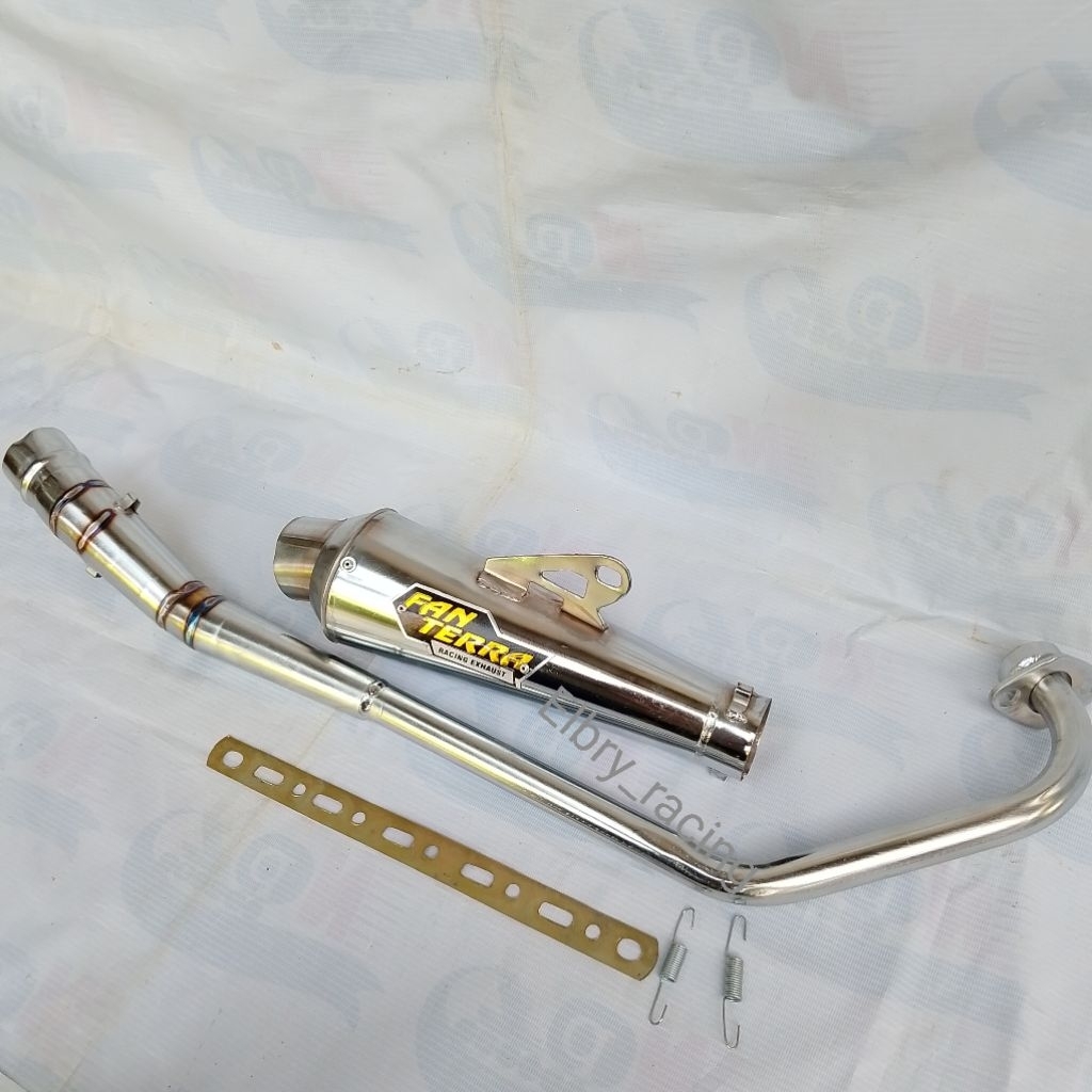 FANTERA CROM racingknalpot for satria Fu 150, Jupiter MX old, sonic ...