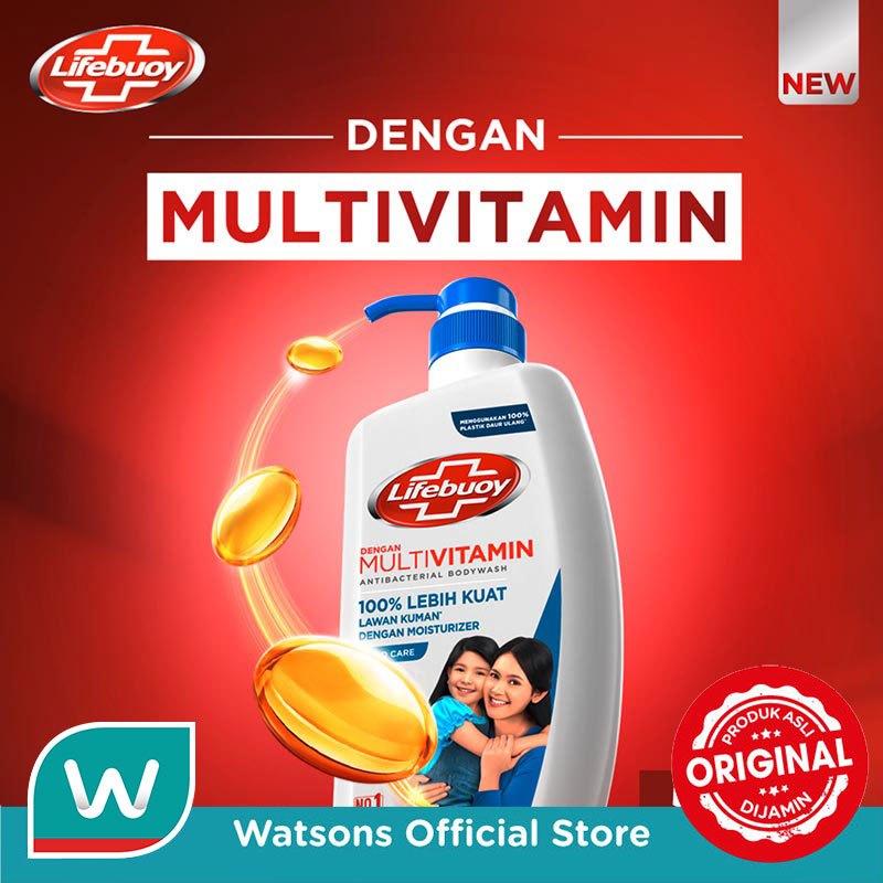 Lifebuoy Sabun Mandi Cair Mild Care 500ml - Gambar 4