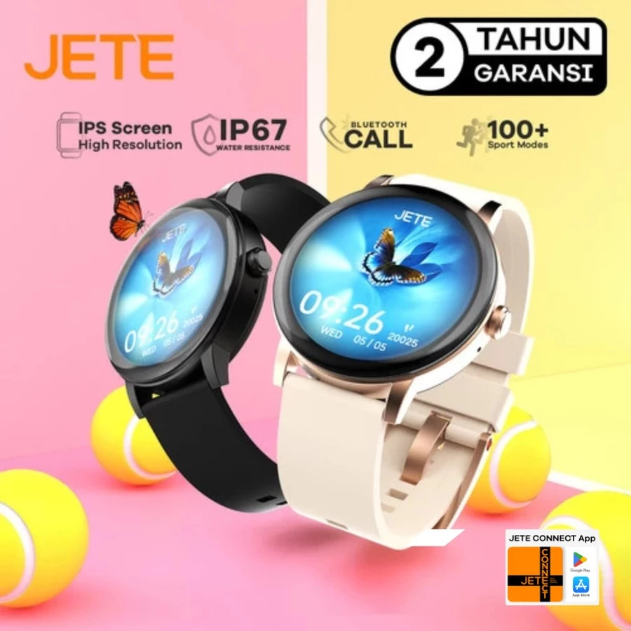 Smartwatch JETE Aura Sport Mode 100+ with IP67 Wireless Charging - Garansi Resmi (RTL) - Gambar 2
