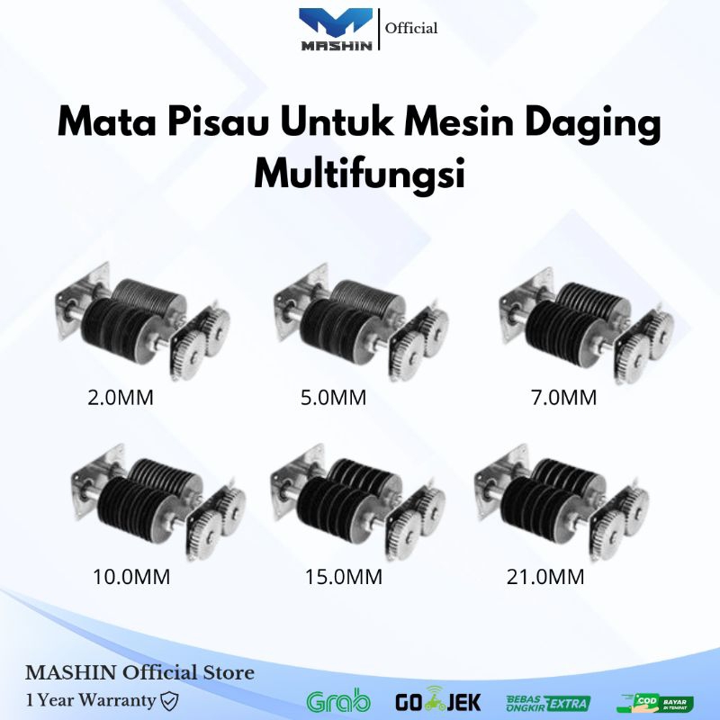 Mashin - Mata Pisau Untuk Mesin Daging Multifingsi
