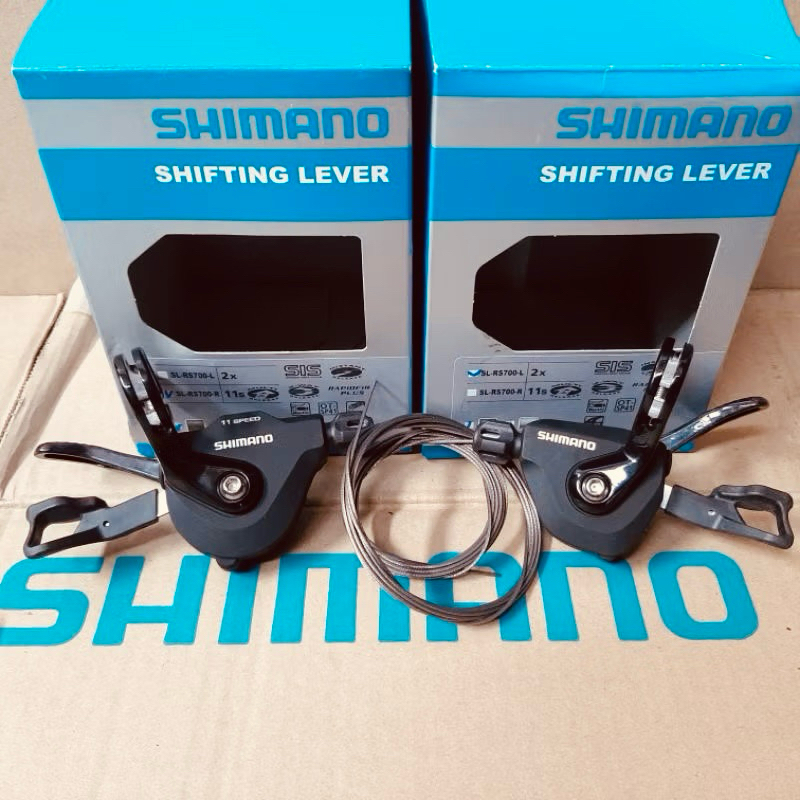 Shimano 105 SL-R700 2 X 11 Speed Flat Bar Shifter | Shopee Singapore