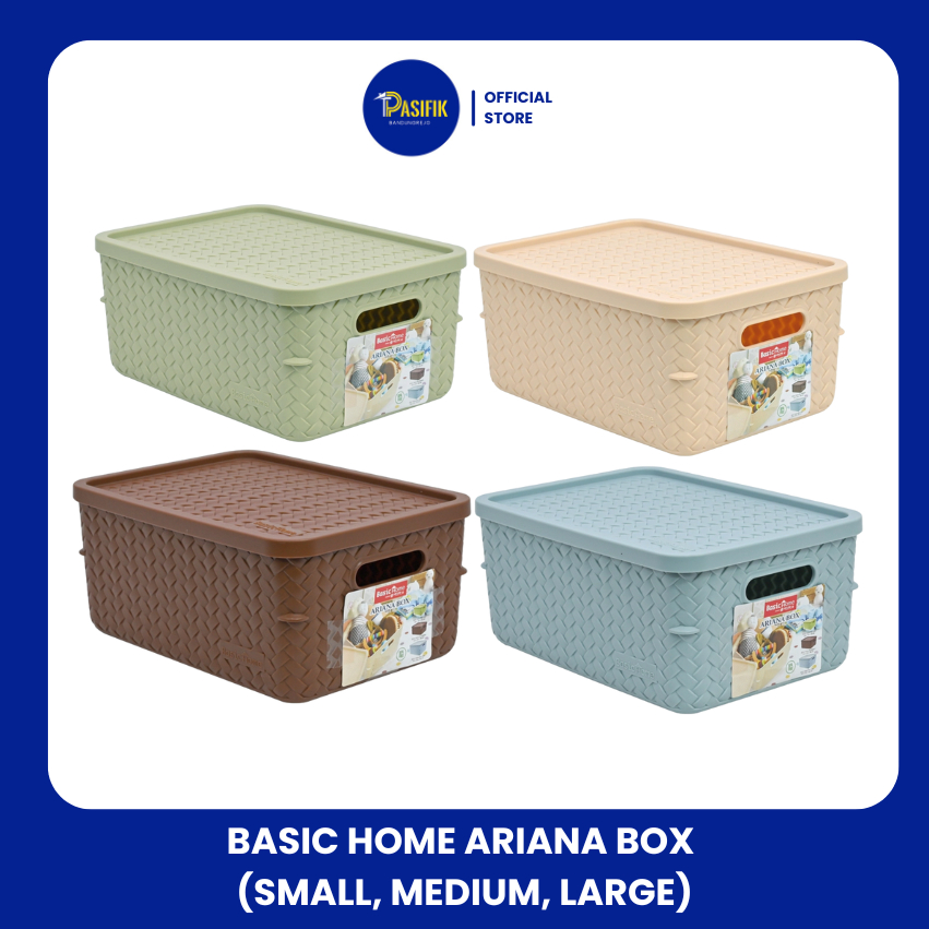 Basic HOME ARIANA BOX (SMALL, MEDIUM, LARGE)/MULTIPURPOSE CONTAINER ...