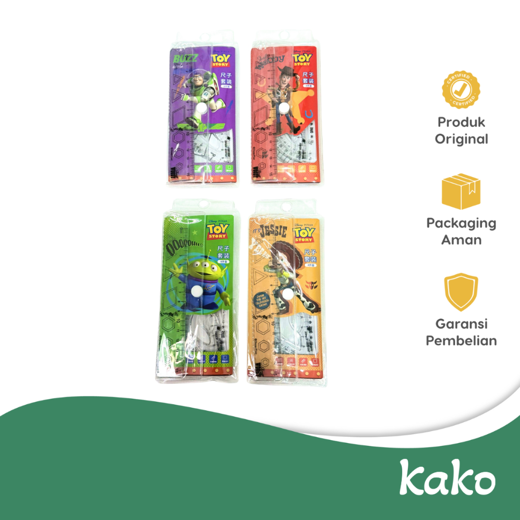 KAKAO TOYS STORY RULER SET -24 DSNR02172 | Shopee Singapore