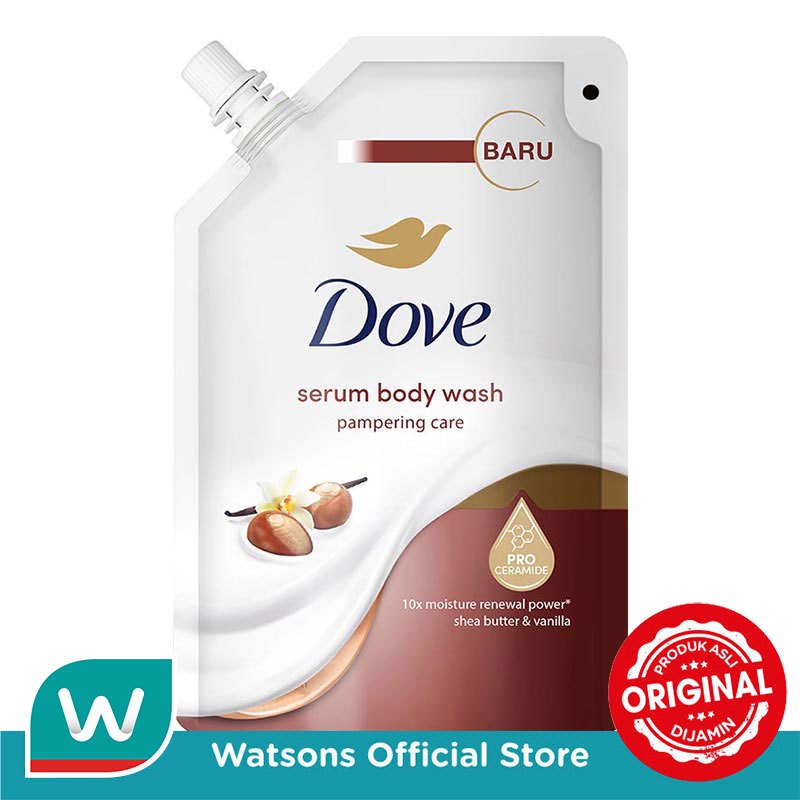 Dove Body Wash Pampering Care Pouch 400ml - Gambar 2