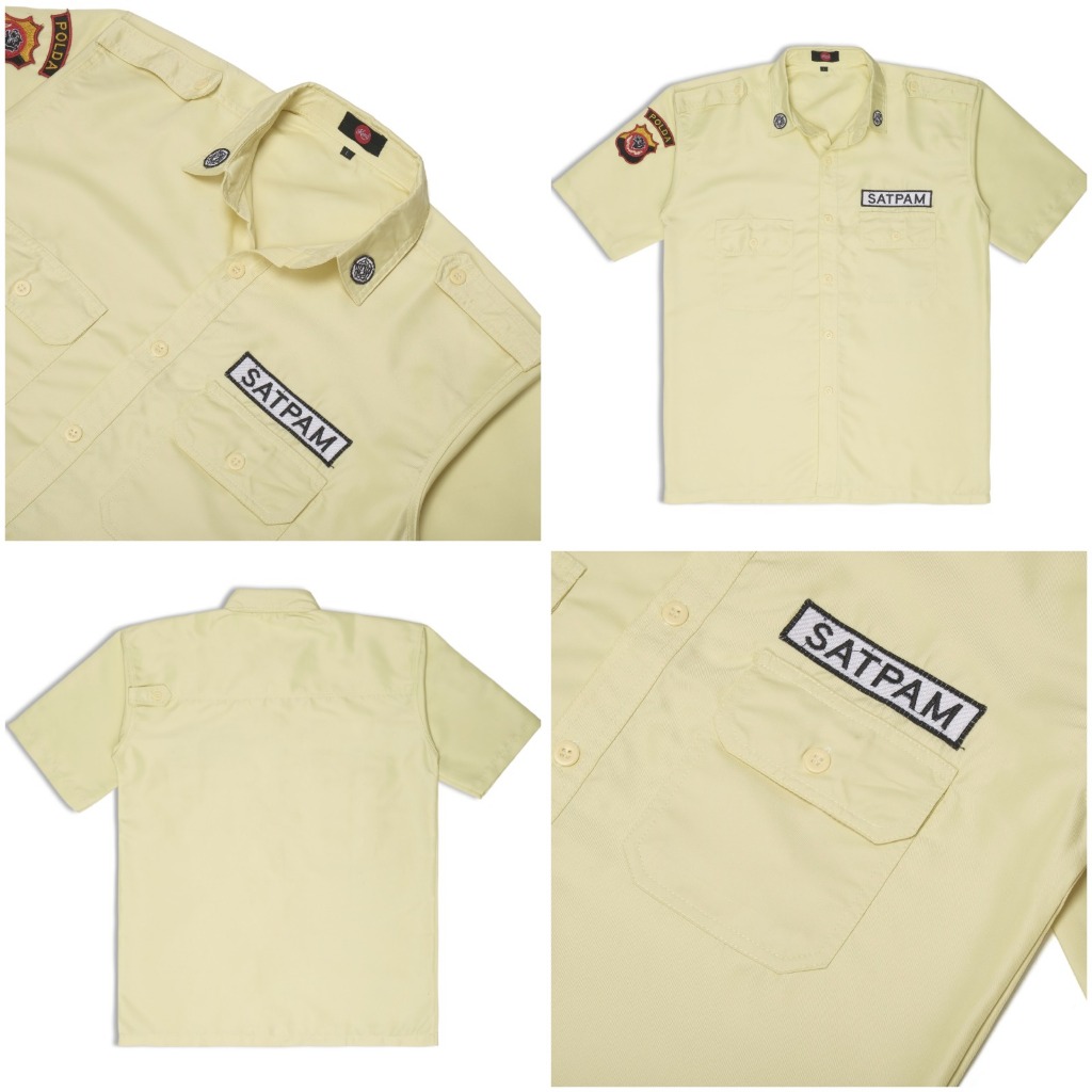 SERAGAM SATPAM NASIONAL PDL PDH CELANA KEMEJA KAOS SECURITY PAKAIAN BAJU DINAS HARIAN/LAPANGAN - Gambar 4