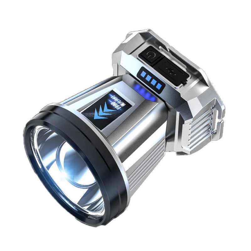 Lampu Senter Kepala Headlight LED/ Lampu Senter Kepala/ POWERBANK Headlamp Super Terang Outdoor - Gambar 3
