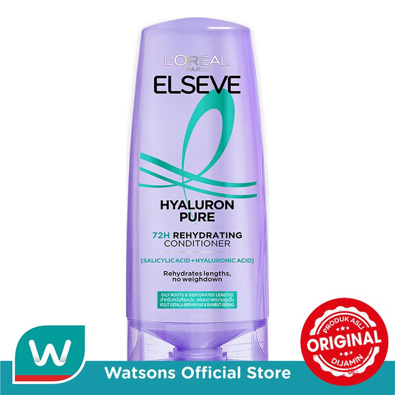 L'Oreal Elseve Hyaluron Pure 72H Rehydrating Conditioner 265ml