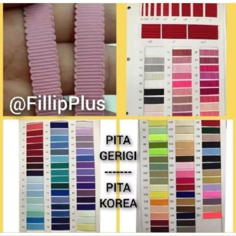 1 Yard (90cm) - 6 mm | Serrated Tape | Korean Ribbon | Premium ...