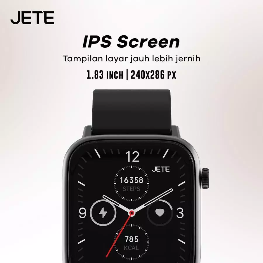 JETE FR13 Smartwatch Running IP68 20+ Mode Olahraga Jam Tangan Olahraga Lari Garansi 2 Tahun (RTL) - Gambar 2