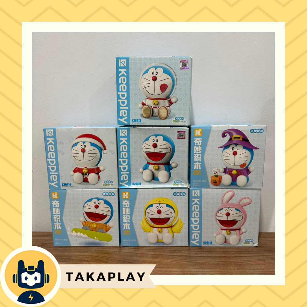 Keeppley Bricks Toys Doraemon Building Block Classic K20411 K20412 ...