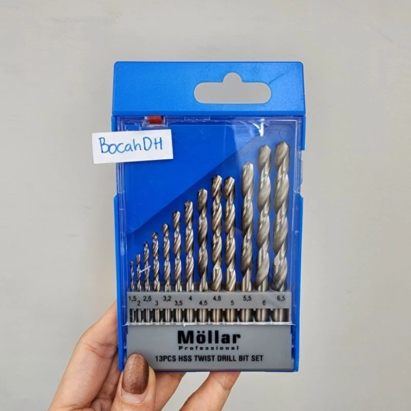 MATA BOR BESI SET 13 PCS MOLLAR - Gambar 2