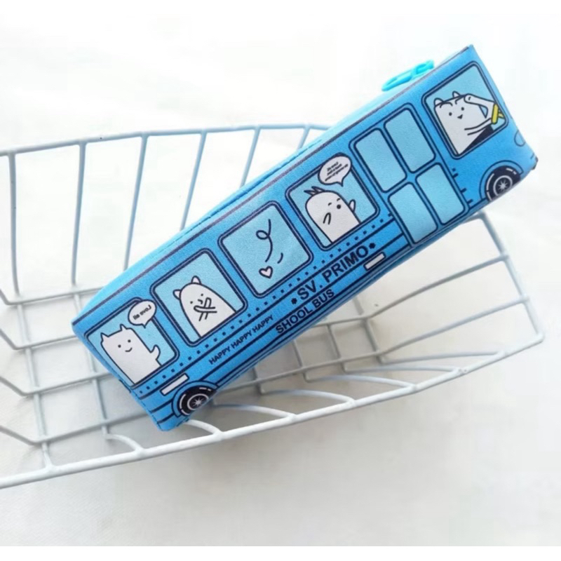 Tempat Pensil Bentuk Bis Resleting CCI Printing - Gambar 4
