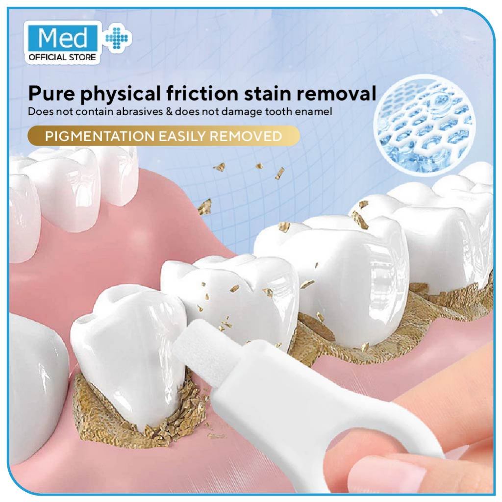 Med+ Alat Pembersih Gigi / Tooth Stain Cleaning 3pcs - Gambar 3