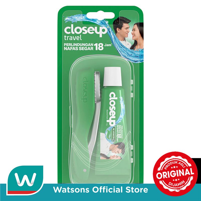 Close Up Sikat Gigi Lipat Travel (1pc + 20g)